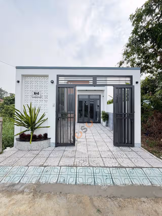 Bán nhà mặt tiền Ấp Mới 1 Huyện Đức Hòa, Long An – 3 phòng ngủ, giá 2 tỷ